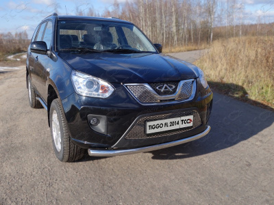 Chery Tiggo (12–15) Защита передняя нижняя 60,3 мм